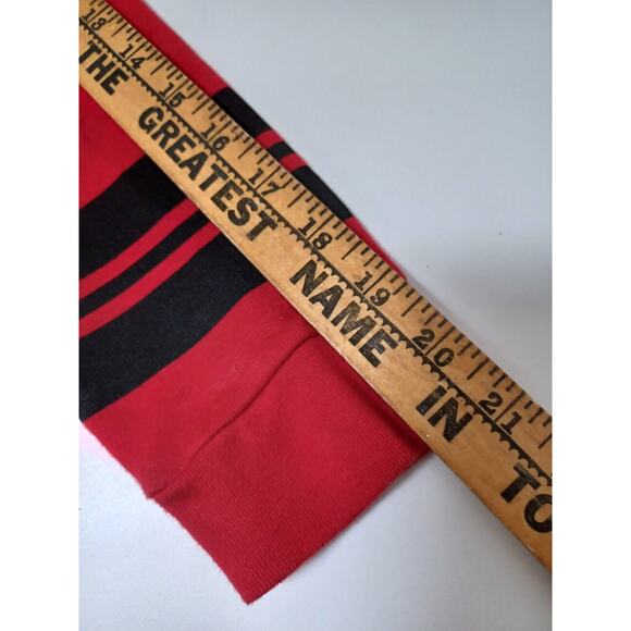 Authentic DISNEY Mickey Mouse Red Hoodie Sweatshirt Women's Medium 100% cotton - Picture 6 of 8